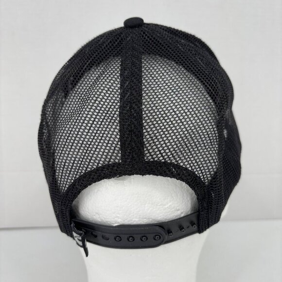 Cummins Turbo Diesel Snapback Trucker Hat One Size Black Mesh Back Baseball Cap - Picture 3 of 8